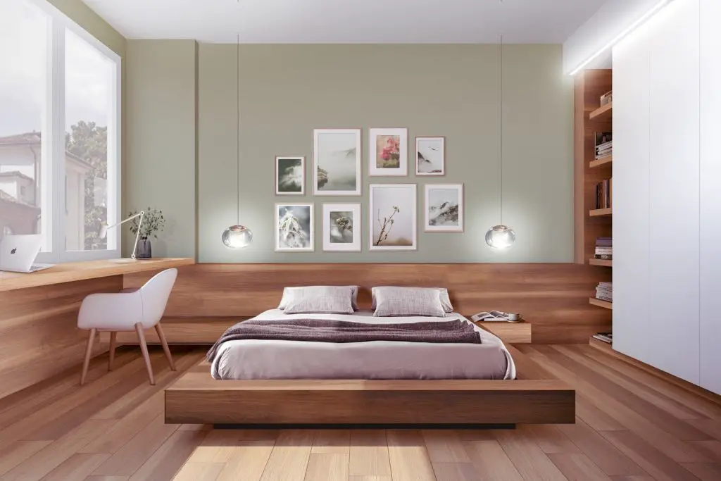 How to Put a Bed Against the Wall (The Right Way) - Corala blanket - How To Make Bed Against Wall