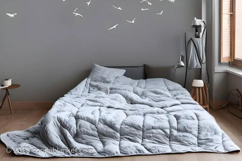 Autism blanket over head