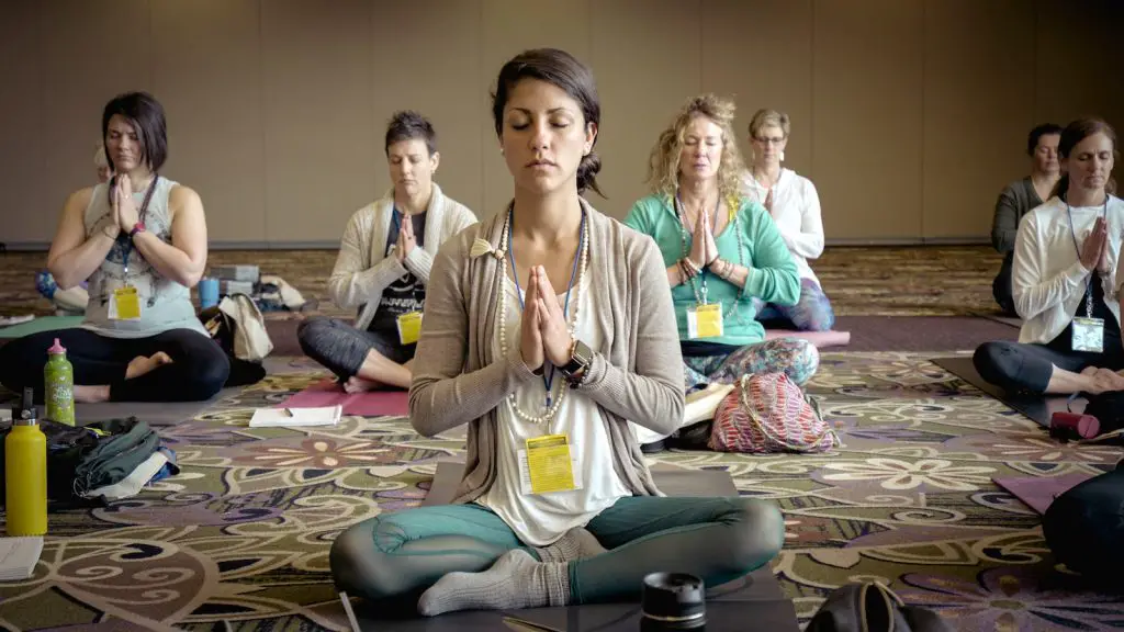 The 22 Best Weighted Blanket Alternatives 3 group of people doing yoga