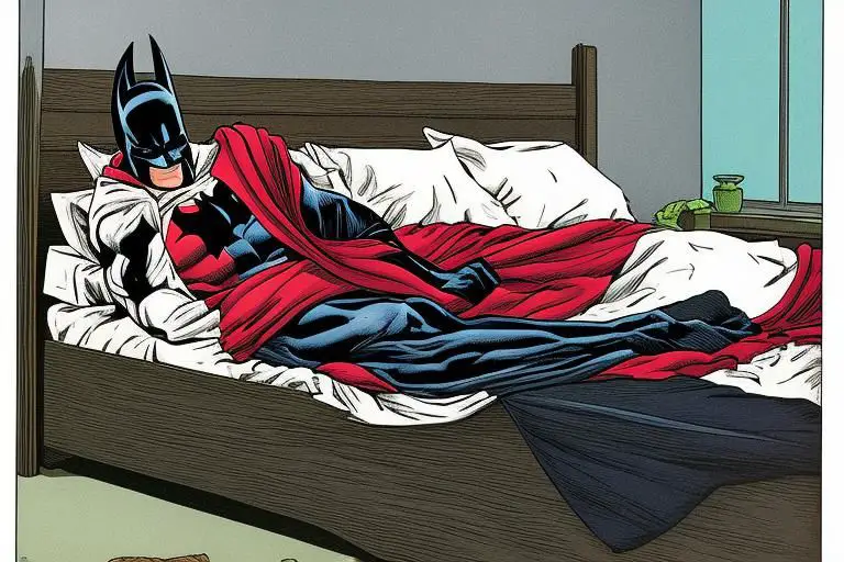 how-batman-sleeps