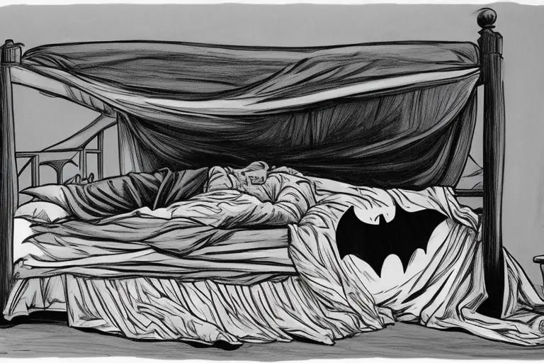 how-batman-sleeps