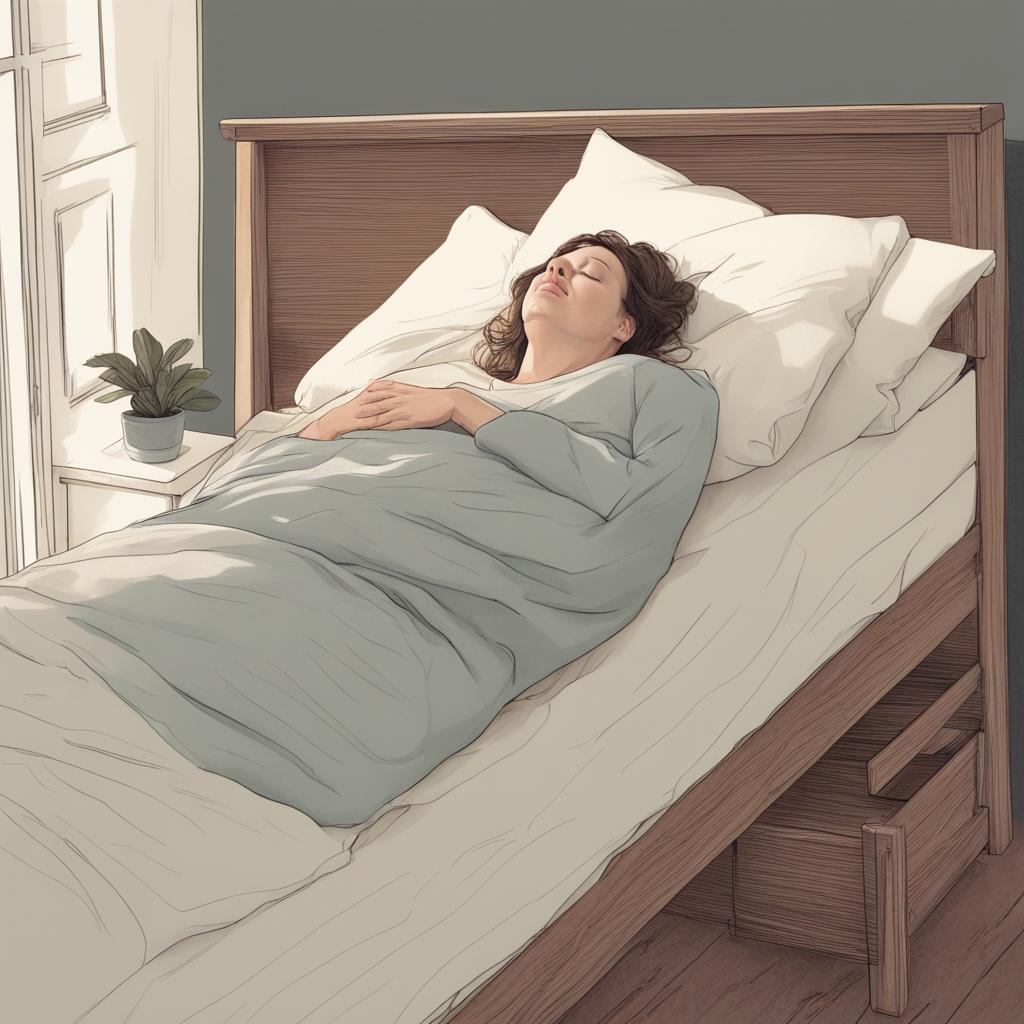 sleeping inclined