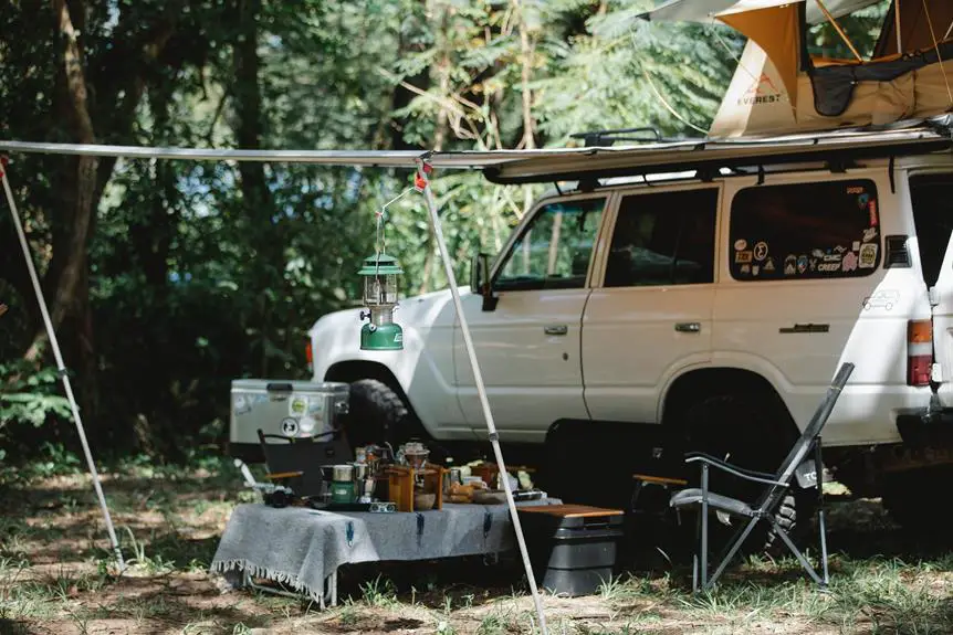 hygiene advice for car camping