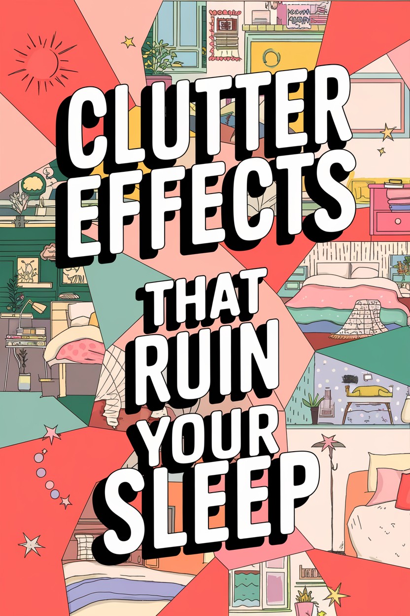 10 Clutter Effects That Ruin Your Sleep