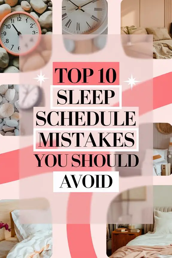avoid these sleep mistakes