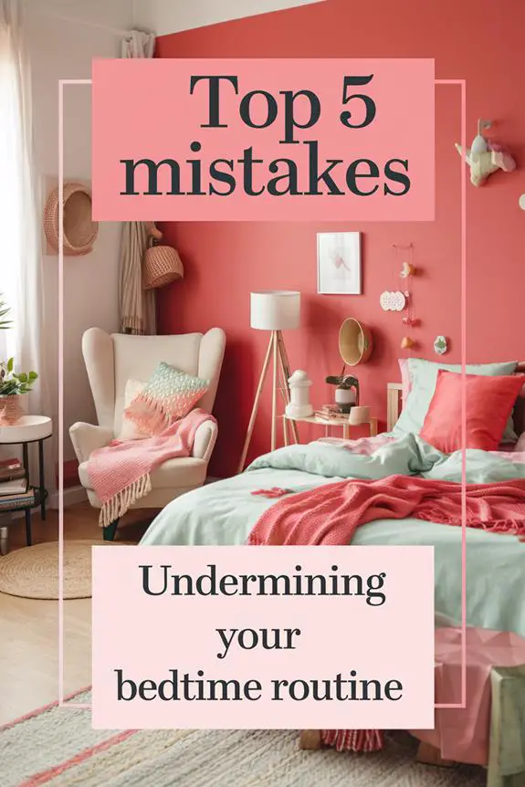 bedtime routine common mistakes