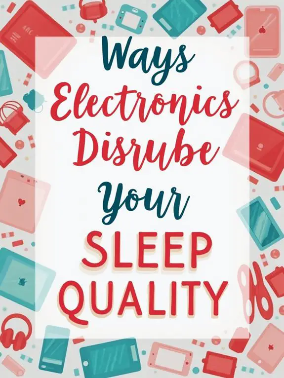 electronics hinder sleep quality