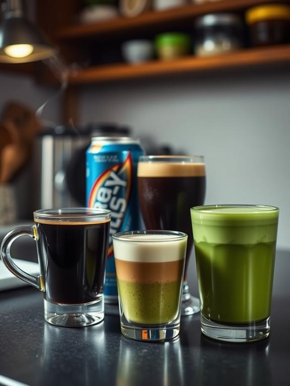 Top 11 Foods To Avoid for Better Sleep 2 energy boosting caffeinated drinks