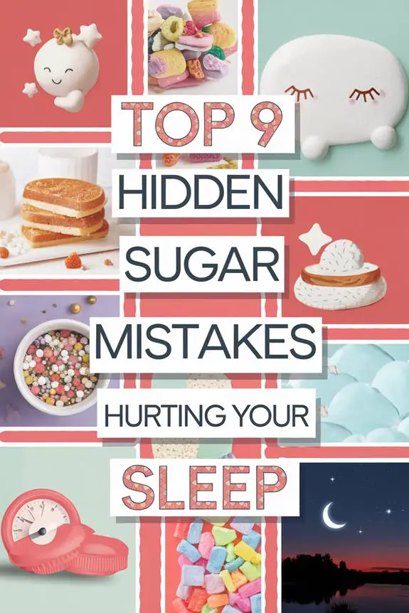 hidden sugar sleep mistakes