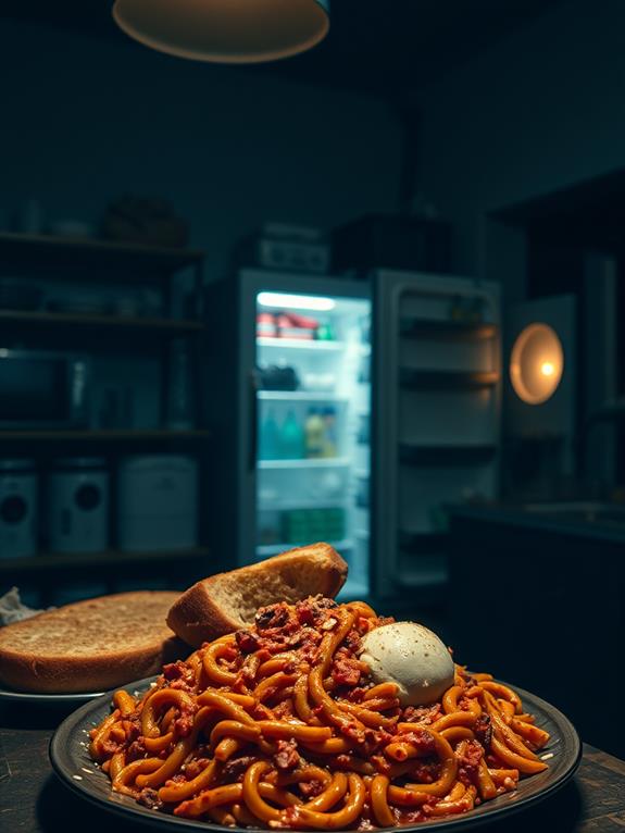 Top 7 Nighttime Mistakes Harming Your Sleep 3 indulging in rich cuisine