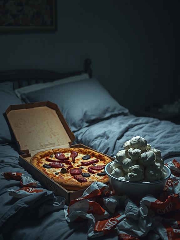Worst 10 Stress Management Tips for Sleep 6 late night indulgence consequences
