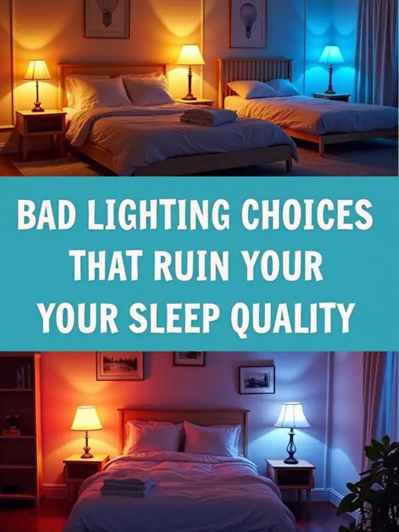 lighting choices affect sleep