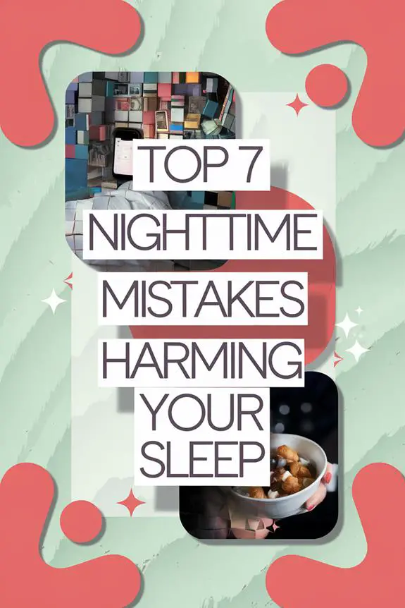 nighttime sleep mistakes revealed