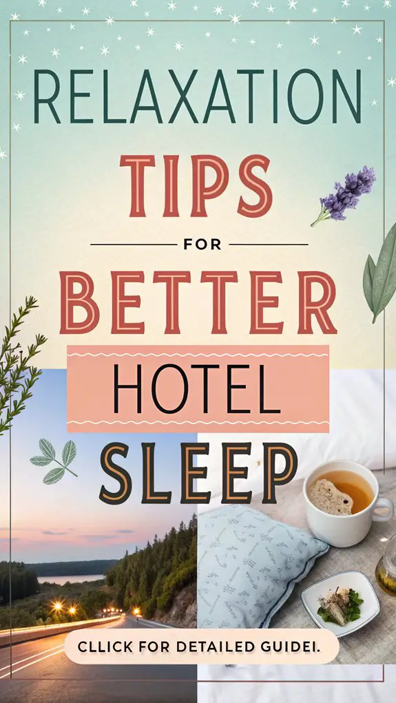 hotel sleep relaxation techniques
