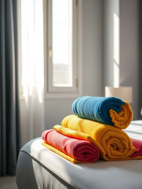 6 Hacks for Better Sleep in Hotels 3 towels used to block light