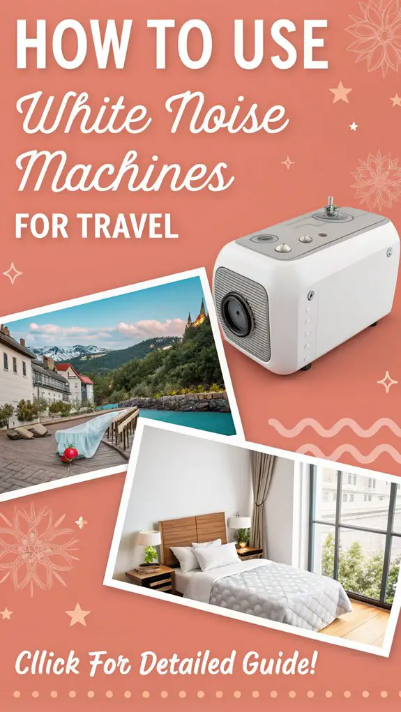 travel with white noise