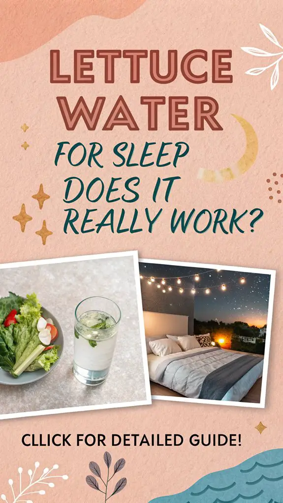 lettuce water sleep benefits