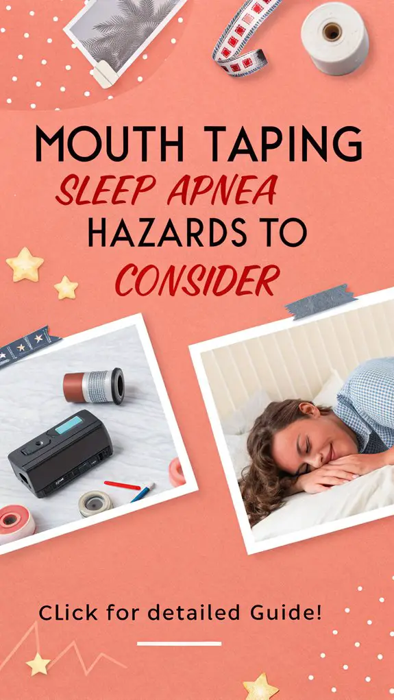 mouth taping sleep apnea risks