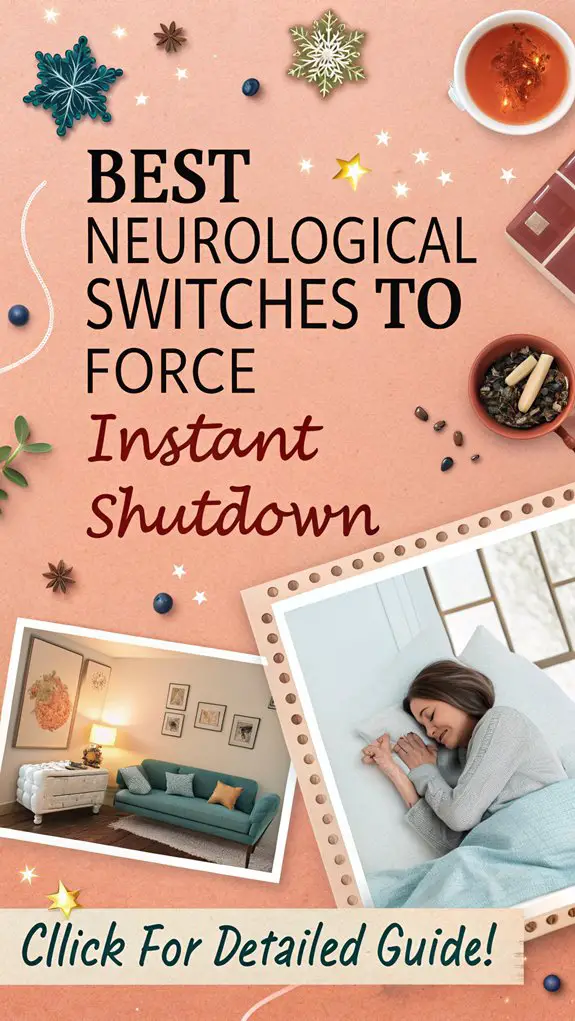 neurological shutdown techniques listed
