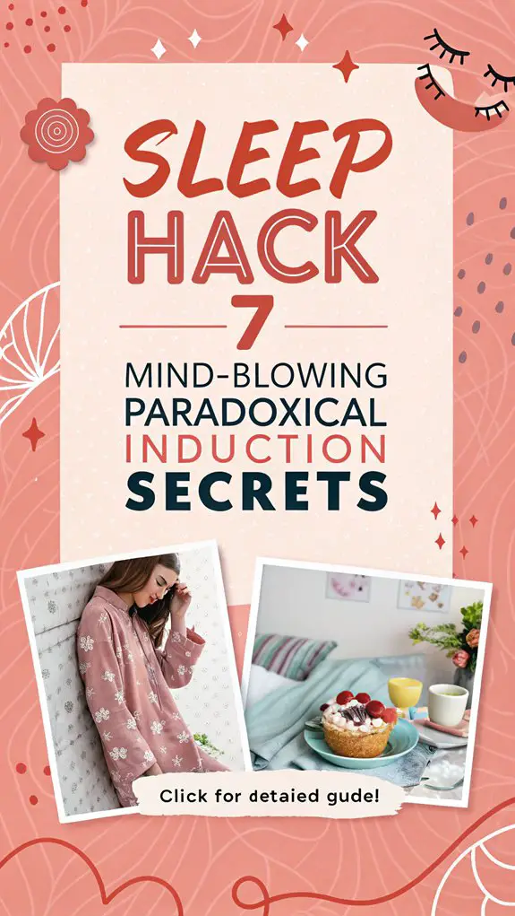 paradoxical sleep induction techniques