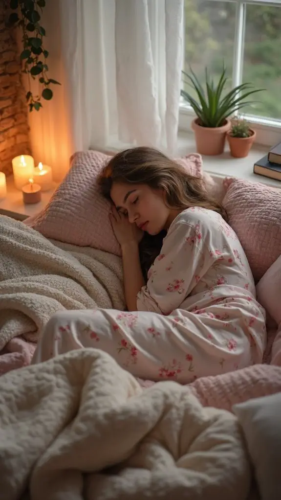 10 Best Cottagecore Bedroom Sets With Matching Sleepwear 12 candlelit cozy cottage escape