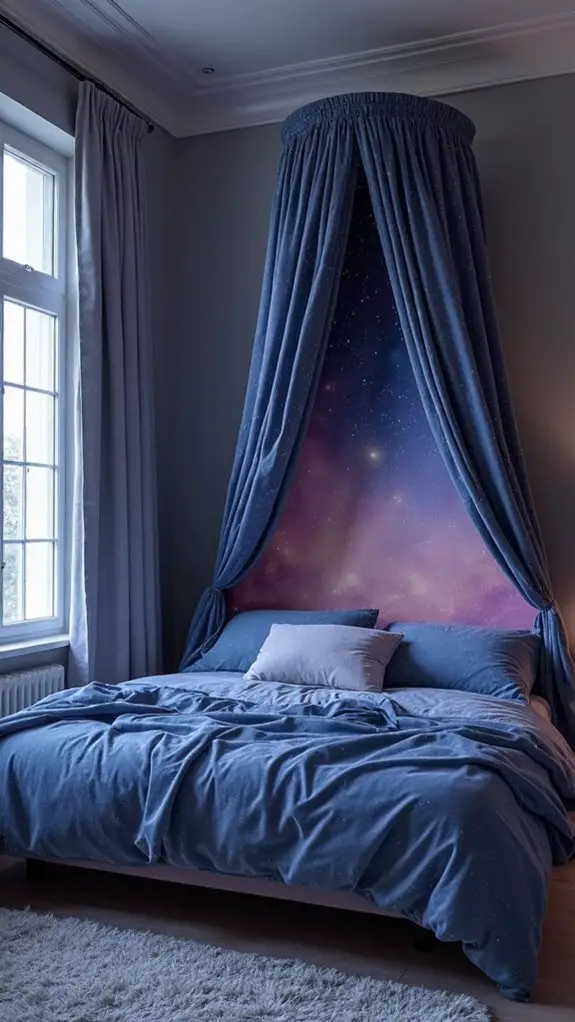 7 Best Space-Age Bedroom Sets For Dreamy Sleep 7 celestial canopy bed designs
