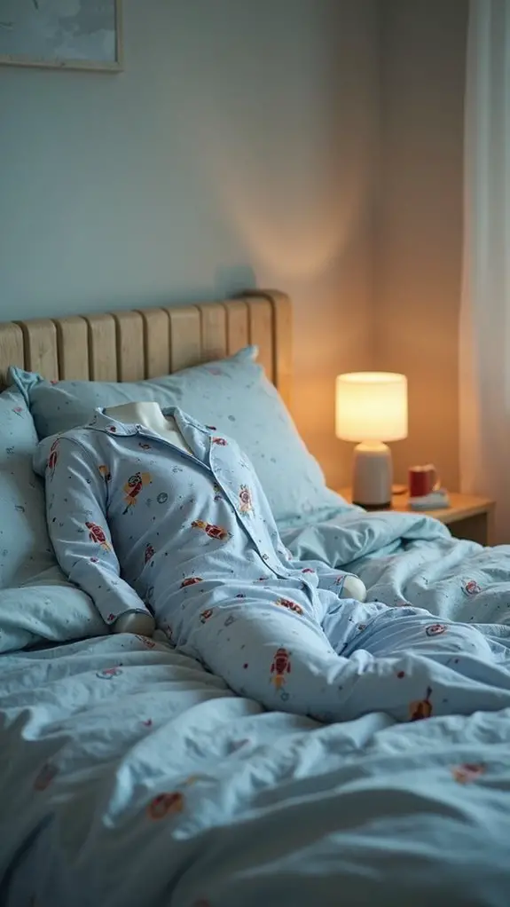 3 Tips: Retro-Space Age Bedroom Style Guide 4 cosmic bedding and sleepwear