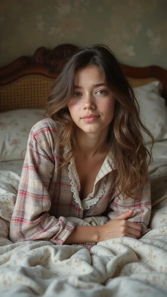 Vintage Americana: Mix Matching Pajamas With Bedding 9 cozy vintage sleep adventure