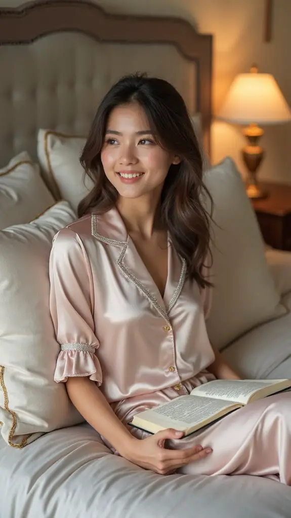 3 Best Versailles-Inspired Luxe Bedding Sets Today 9 crystal accented luxury sleepwear