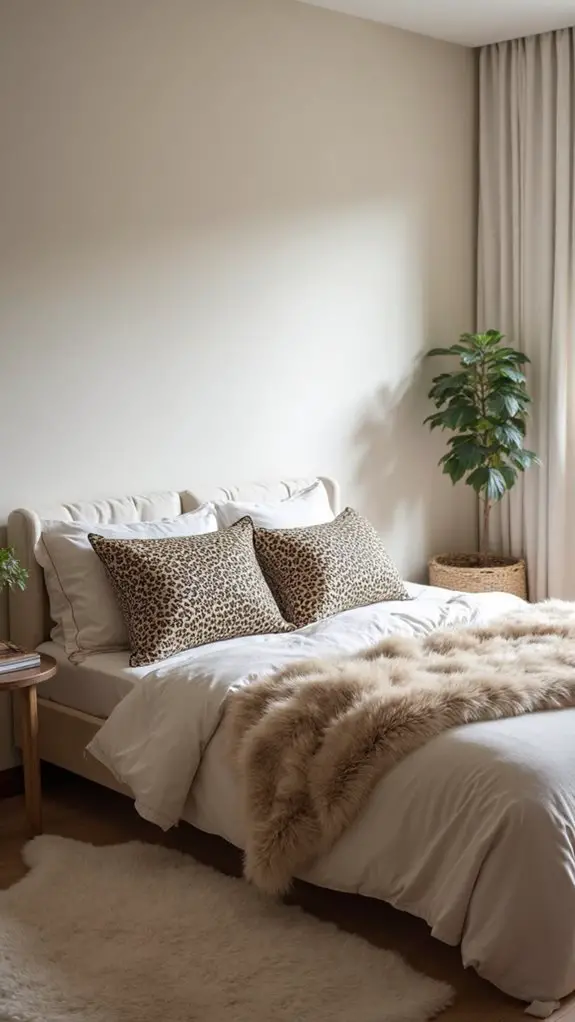 Why Leopard Print Makes Perfect Sleep-To-Style Moments 3 glamorous bedroom with leopard accents