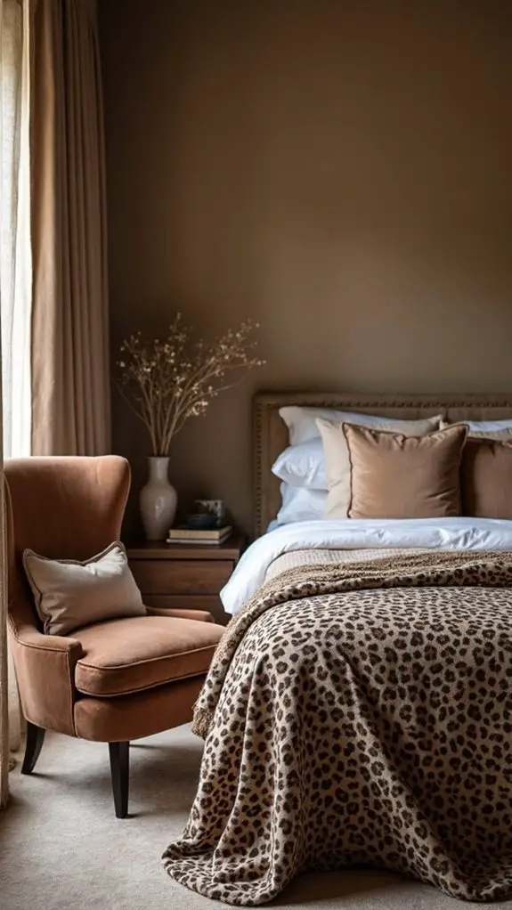 5 Wild Ways To Style Safari-Chic Bedrooms 6 layered exotic animal prints