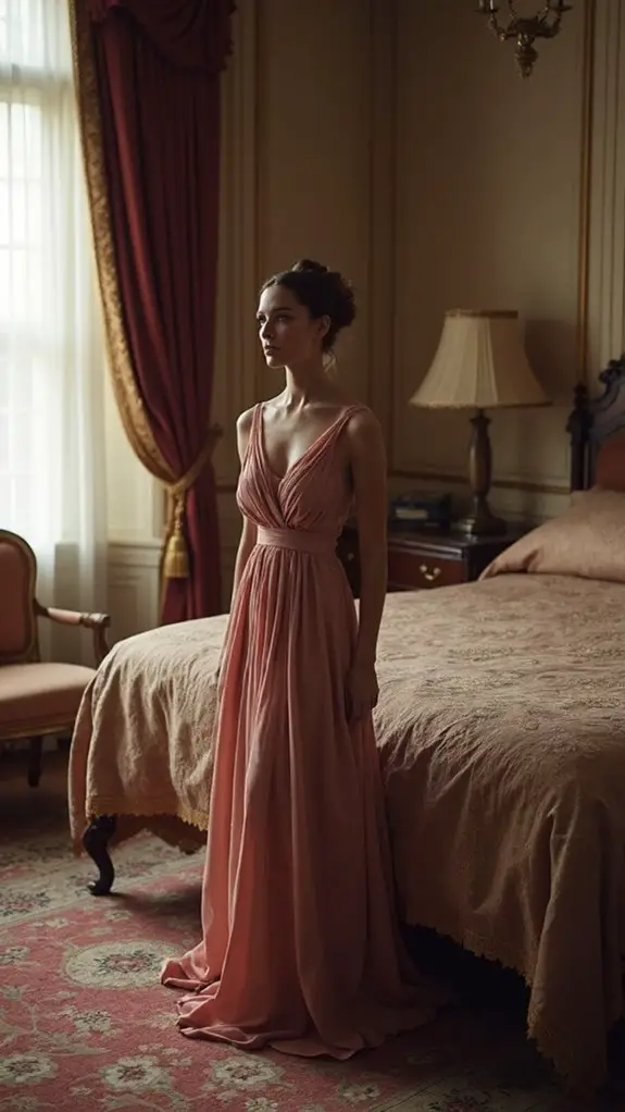 What Makes A Gilded Age Bedroom Truly Opulent? 9 luxurious cashmere evening wear