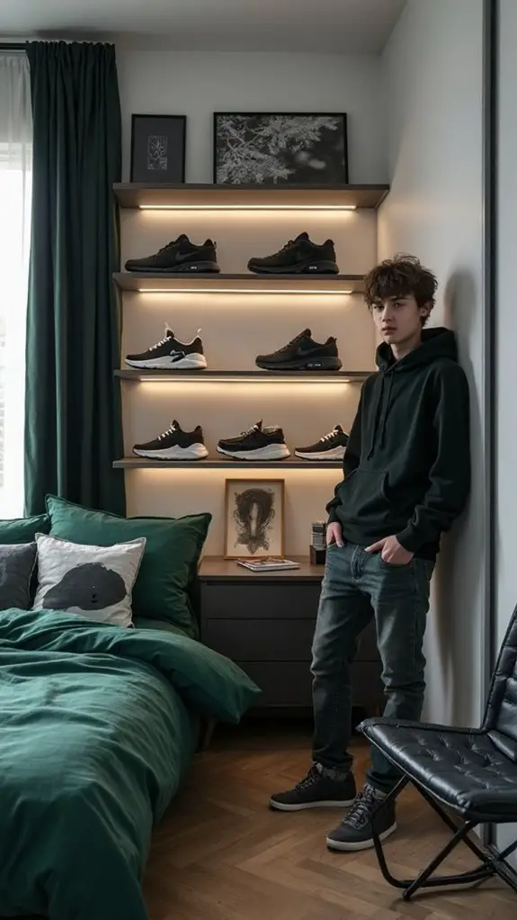 5 Streetwear-Inspired Bedrooms That Stay Clean 8 minimalist urban bedroom style