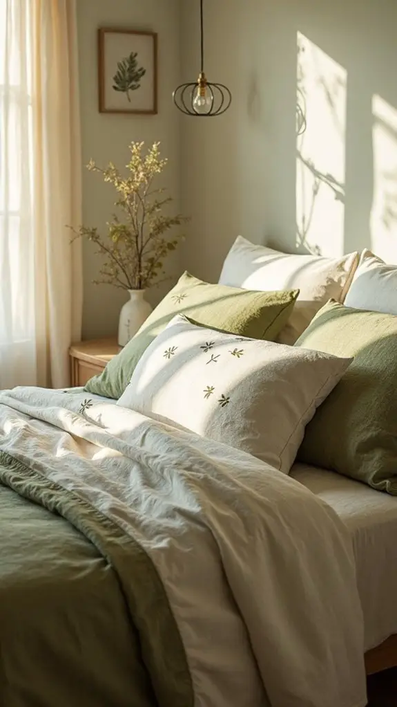 10 Best Mediterranean Villa Bedroom Dreams Come True 6 olive grove tranquil bedding