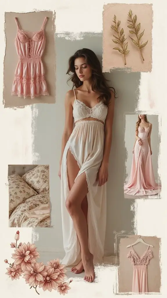 Transform Your Bedroom Into Dreamy 1950s Sleepwear Style 7 retro pinup collage techniques