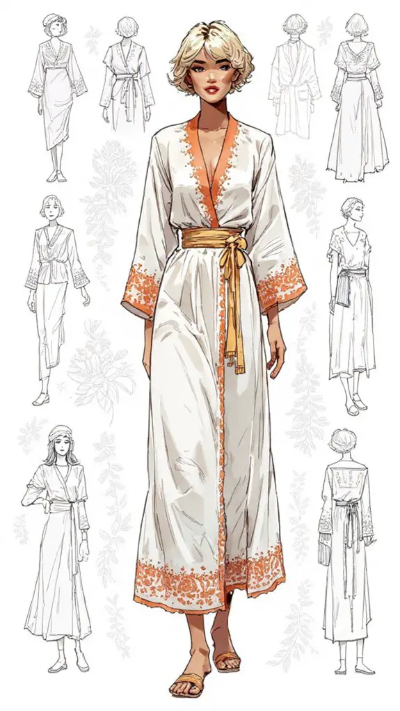 stylish sleepwear and decor