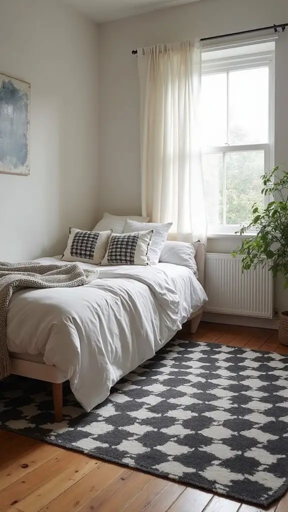7 Classic Americana Bedroom-to-Sleepwear Style Ideas 4 timeless checkerboard bedroom style