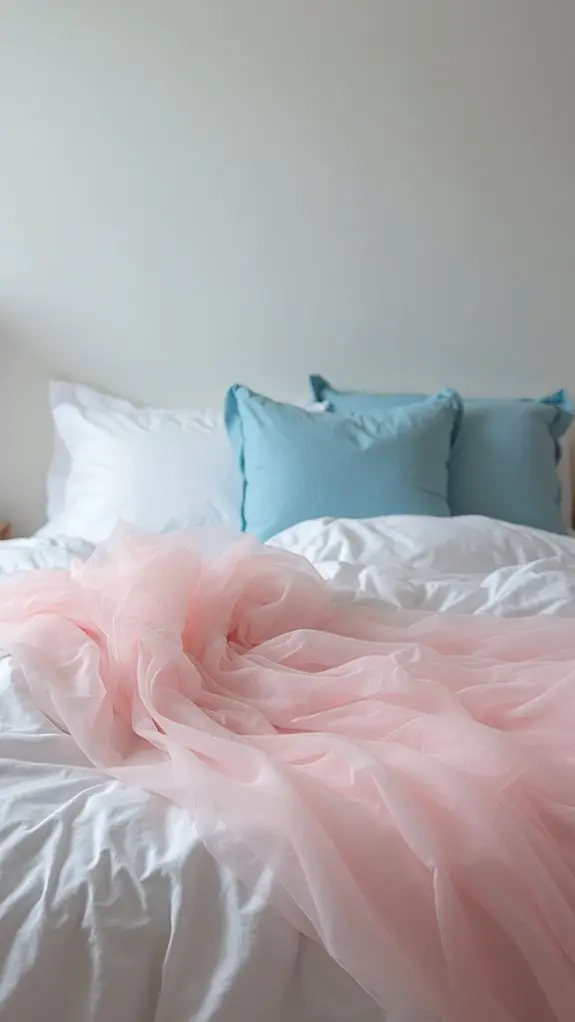 7 Ethereal Tulle Bedding Sets For Ballet Dreams 8 tulle overlays for comfort