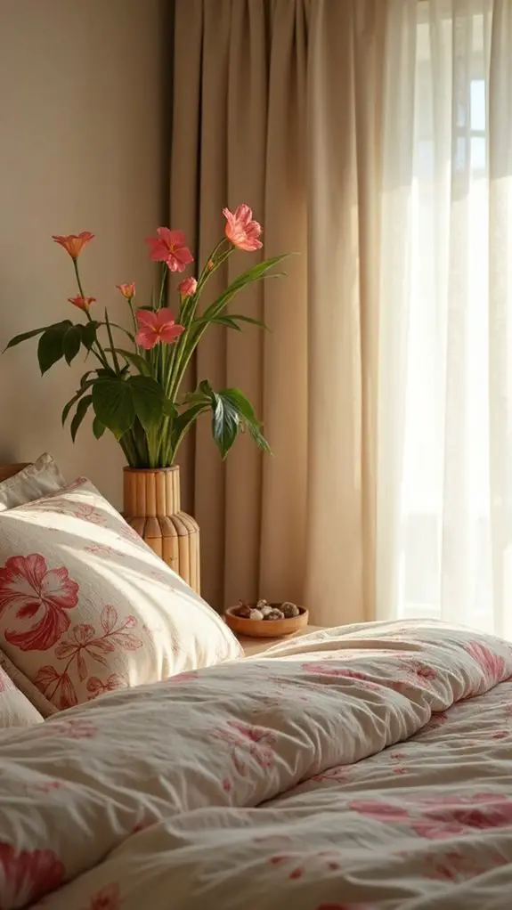 3 Dreamy Paradise Bedroom Ideas Worth Stealing Today 4 vibrant floral paradise accents