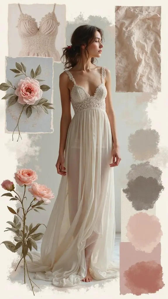 10 Dreamy Victorian-Inspired Bedroom & Sleepwear Sets 14 victorian floral symbolism romance