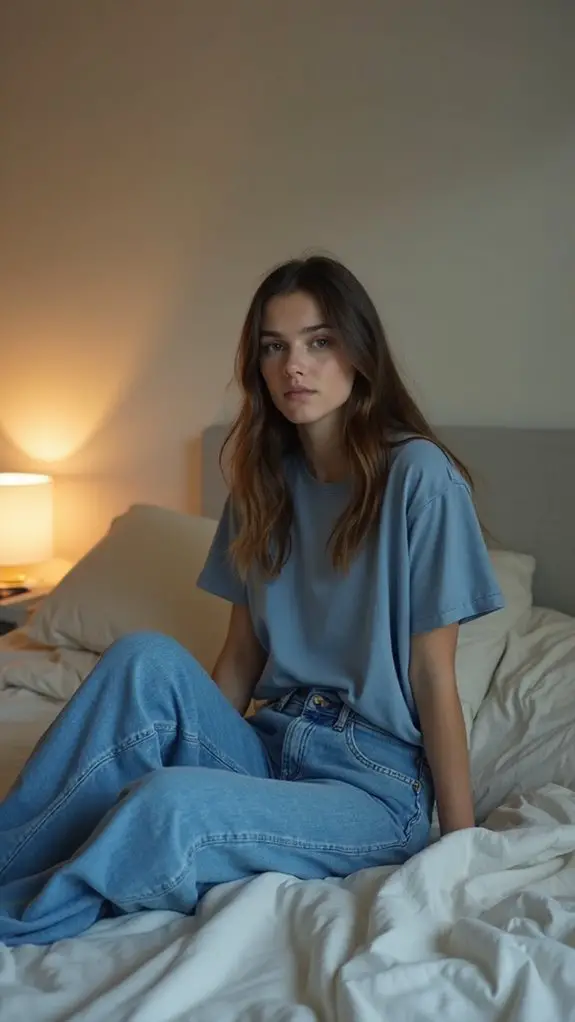 7 Classic Americana Bedroom-to-Sleepwear Style Ideas 12 vintage denim sleepwear comfort