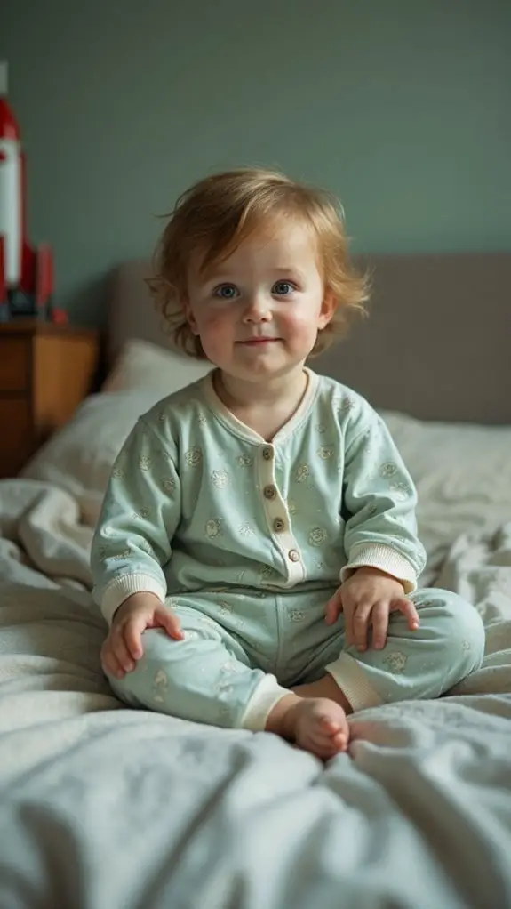 3 Tips: Retro-Space Age Bedroom Style Guide 10 vintage rocket pajamas design