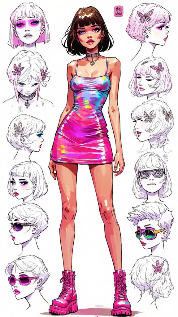 y2k inspired sleepwear sets