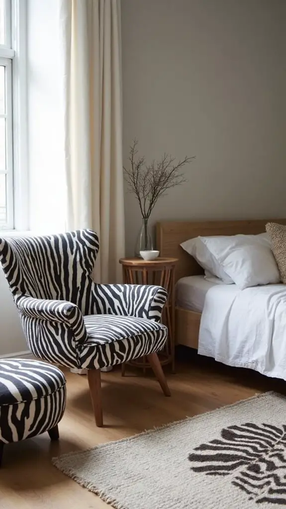 5 Wild Ways To Style Safari-Chic Bedrooms 3 zebra patterns enhance modern spaces