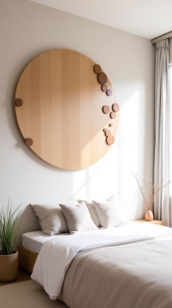 Minimalist Round Wood Wall Art Design Ideas 2 choosing hardwood for art