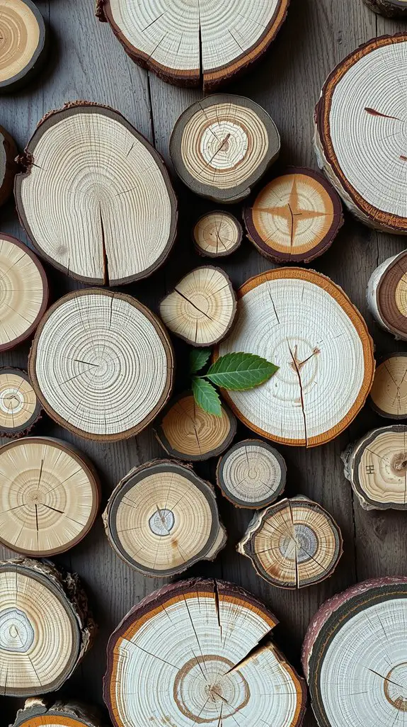 choosing suitable wood slices