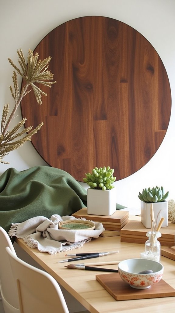 5 Ways To Create Circular Wood Wall Art 2 choosing sustainable wood types