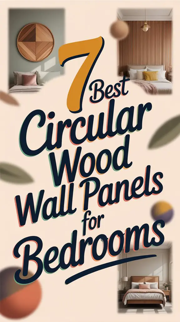 circular wood wall decor