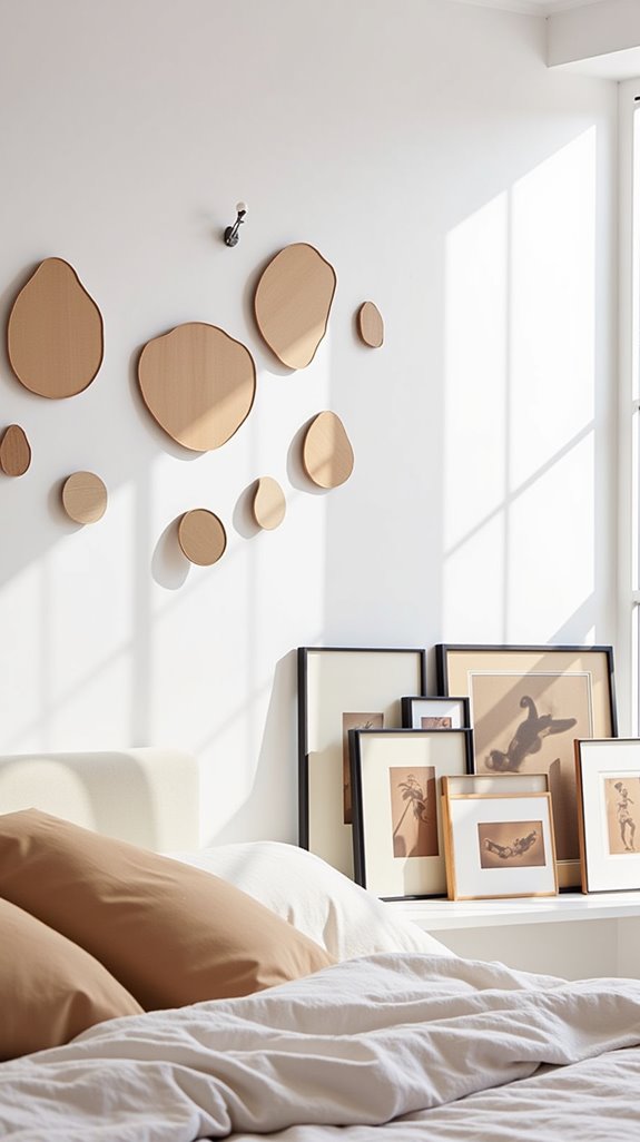 Minimalist Round Wood Wall Art Design Ideas 4 creative display techniques revealed
