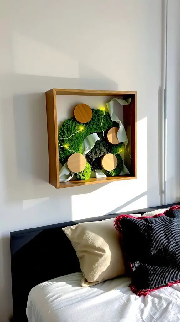 creative shadowbox wooden display
